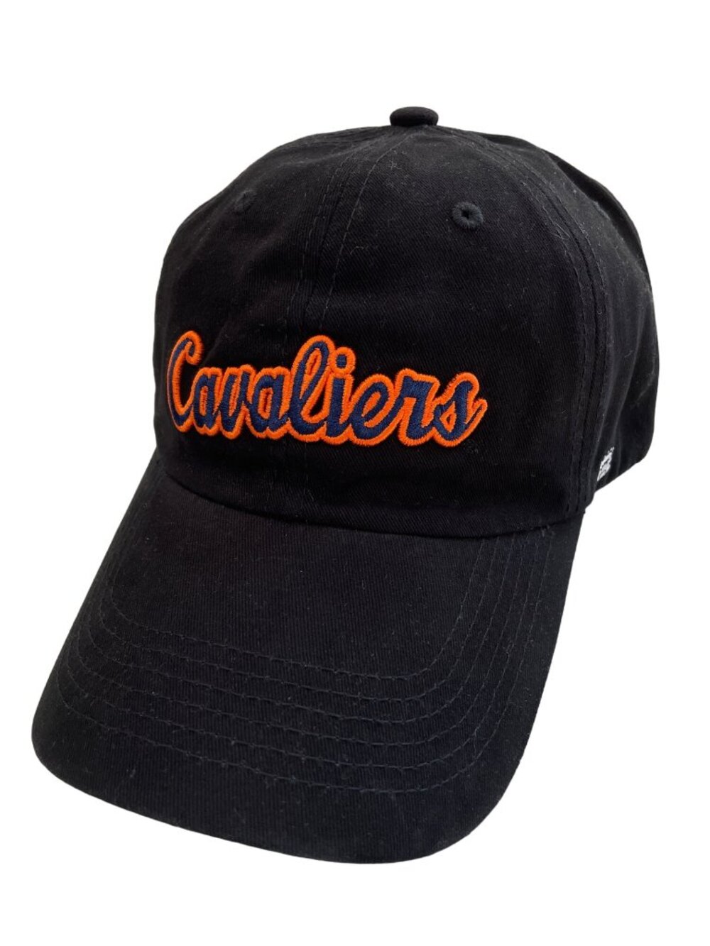 Homefield Baseball Cap One Size Cavaliers Adjustable Black Embroidered College